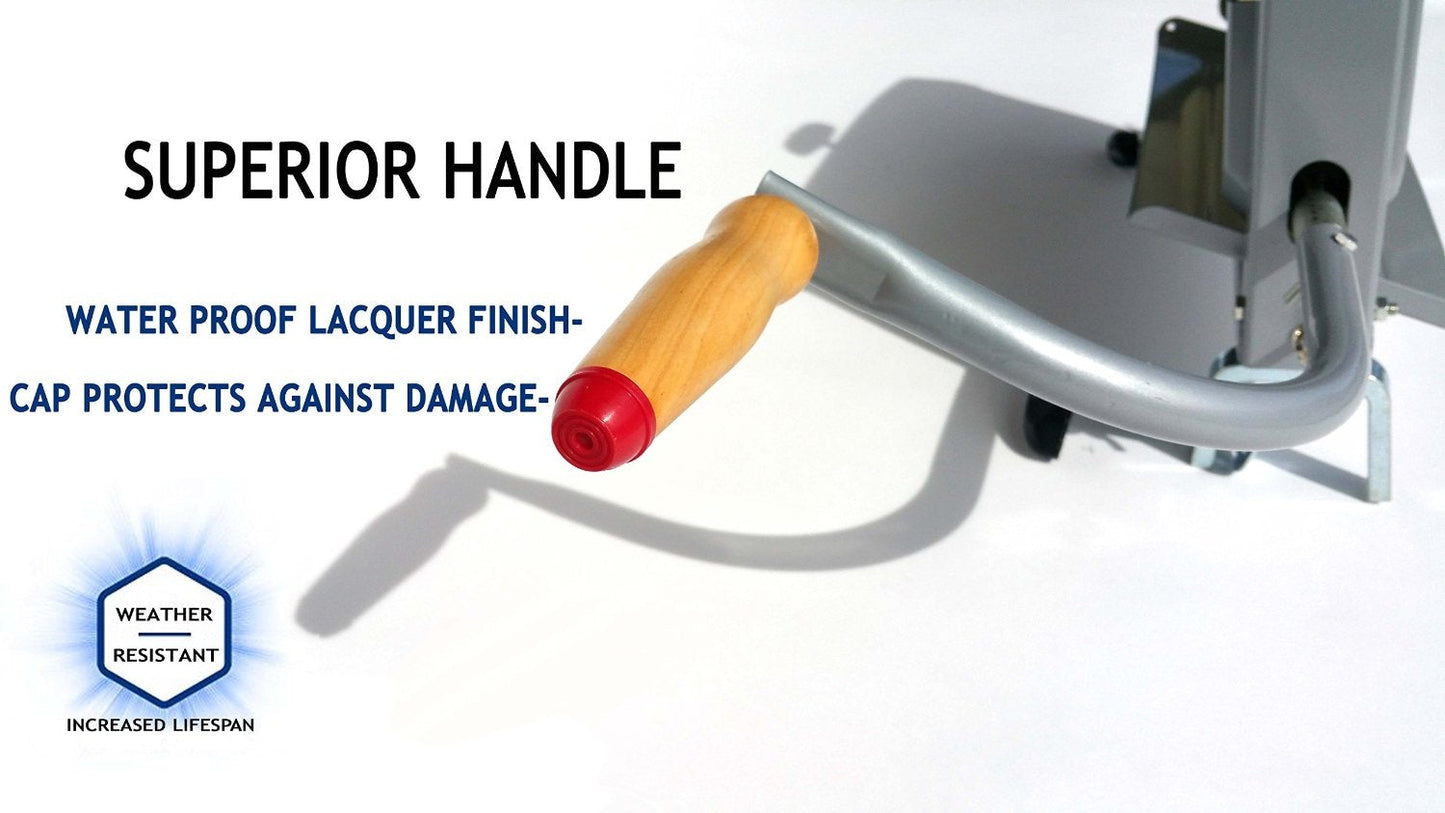 Calliger 360 Hand Crank Laundry Wringer Gray